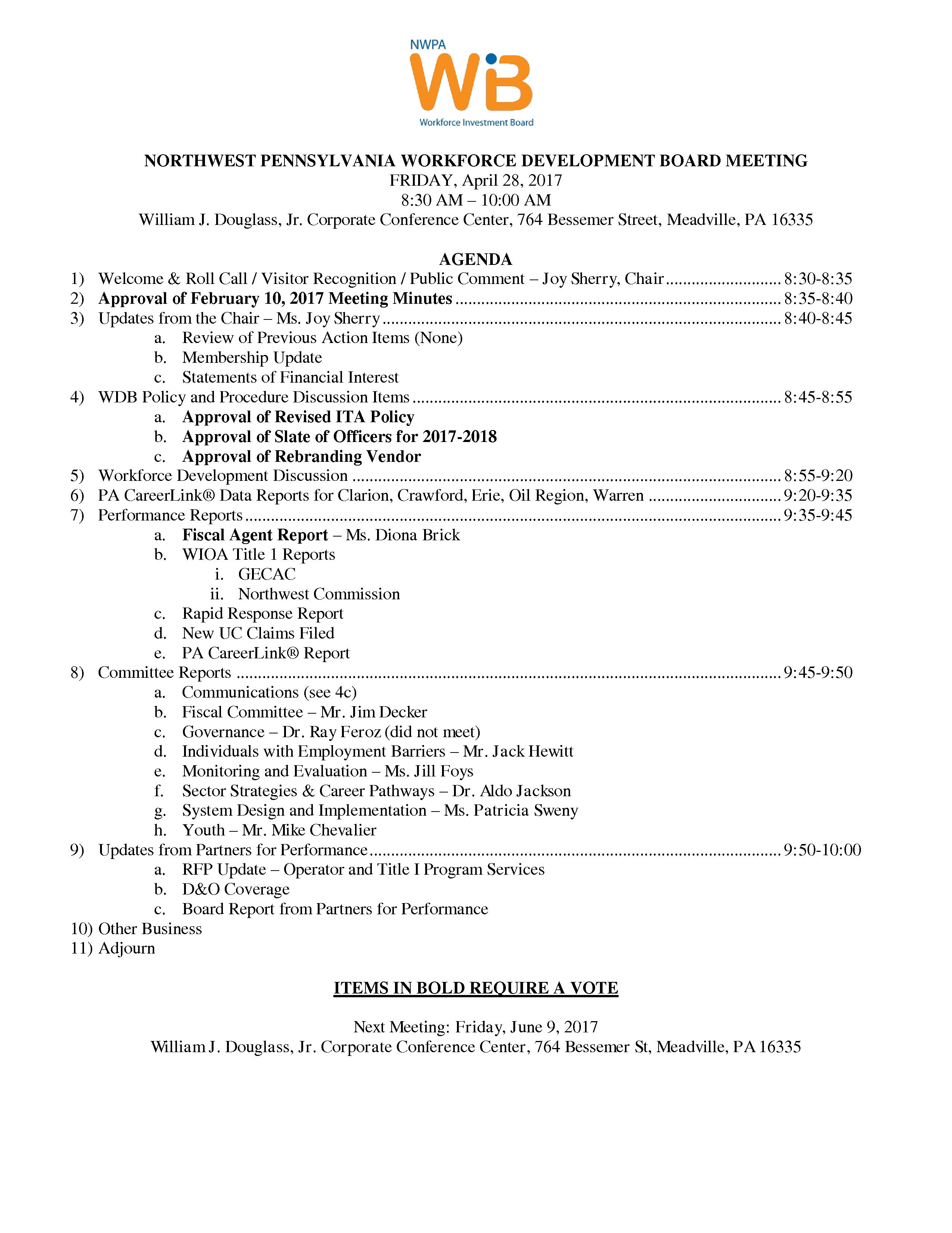 NWPA WDB Agenda 04-28-17